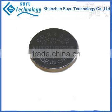 cr2045 button cell 3v lithium battery cr2450 /Mitsubichi CR2450 Button battery