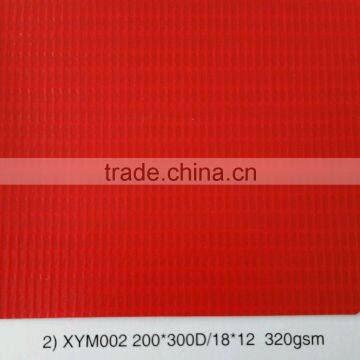 PVC Tarpaulin for Tent Red&gray photo-2