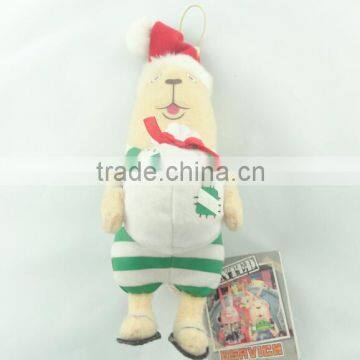 Factory promotional new style high quality stuffed plush Santa Claus baby toy