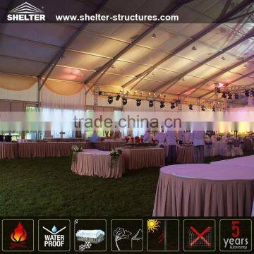 Outdoor Party Tents at Night photo-2