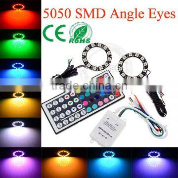 Remote control smd 5050 rgb led angel eyes