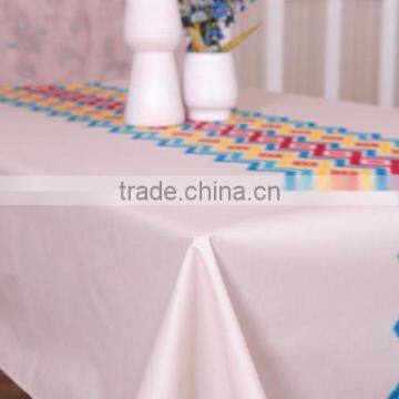 Waterproof Table Cloth, Oil Cloth Fabric photo-6