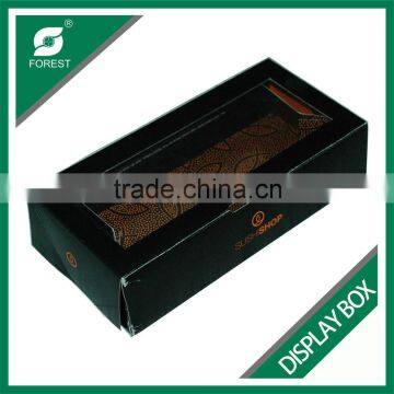 FOOD INDUSTRY PE COATED FOOD DISPLAY BOX BLACK PVC WINDOW FOOD CONTAINERS WHOLESALE Quality Choice photo-5