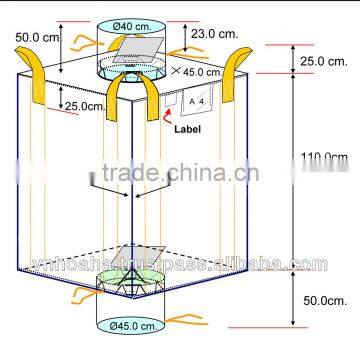 flexible pp container bag Vietnam, container bag,pp container bag