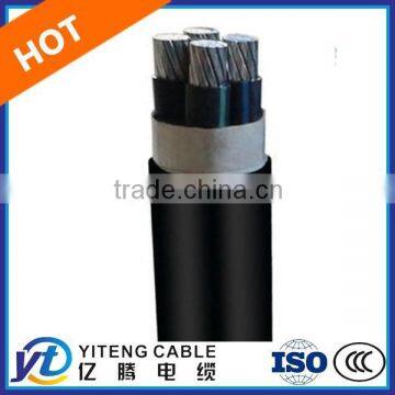 XLPE Insulated Polyvinyl Chloride Jacket Aluminium Alloy Power Cable YJHLV/TC90