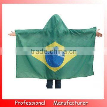 large size flag,90*150cm polyester Brasil body flag,2016 world cup flag