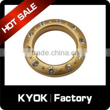 KYOK cheap factory telescopic curtain rods with metal curtain rings,windows double single curtain rods rings from China