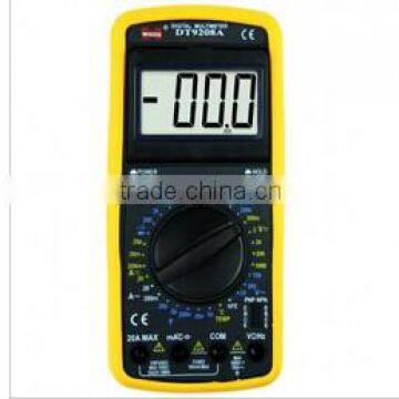 (DT9208A.2 ) Intelligent Automotive Mini multimeter Angle adjustable digital multimeter
