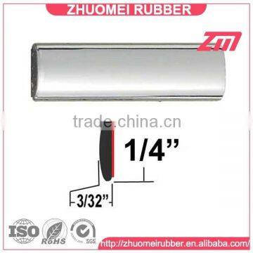 Half-round Universal 1/4'' Chrome Moulding Trim