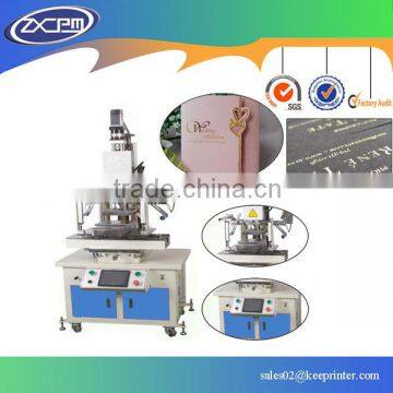 Hot stamping machine for plastic,leather,metal,glass etc