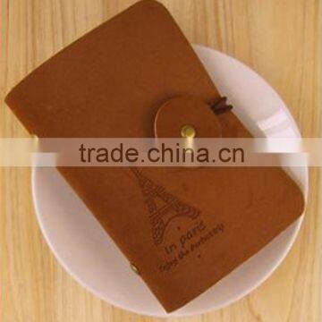 Hot sale retrostyle PU leather card holder china supplier                        
                                                                                Supplier's Choice