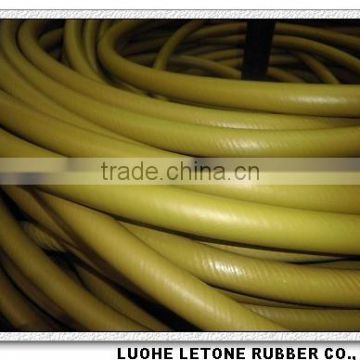 yellow color smooth surface air rubber hose