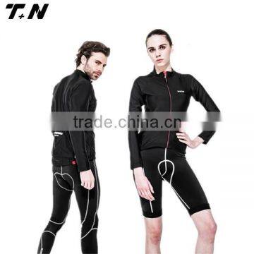 China Specialized Black Women Winter Jackets for Cycling