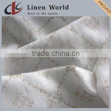 20s*14s High Quality Printed Linen Viscose Interwoven Fabric