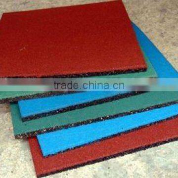 recycled rubber tire tiles