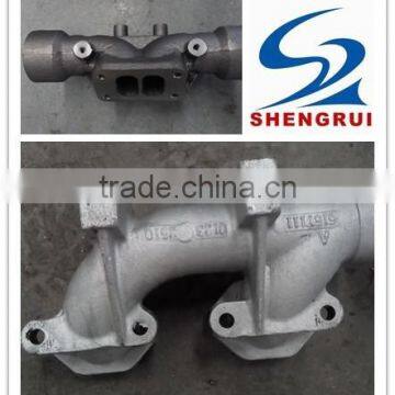 high quality gray iron casting exhaust pipe, cast ductile iron exhaust pipe