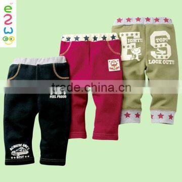 2015 Fashion Winter Design Infant Sweatpants Baby Shorts