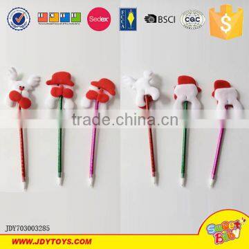 New product plush Christmas pen toy for kids