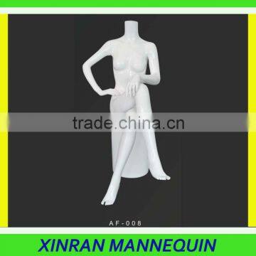 sitting full body headless female mannequin