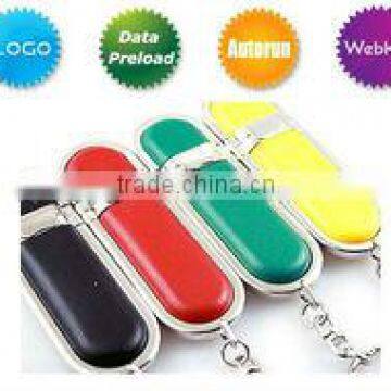 1gb finger leather thumb usb drive