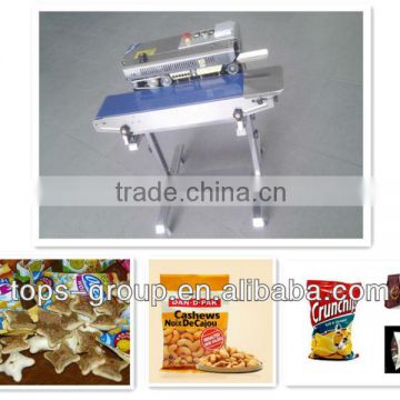 Hot Sell Plastic film continuous bag sealing machine