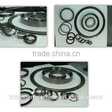 Cemented alloy mechanical seal rings for industry