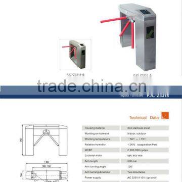 High Quality RFID Card Reader Visitor Management With Access Control Turnstile Gate photo-4