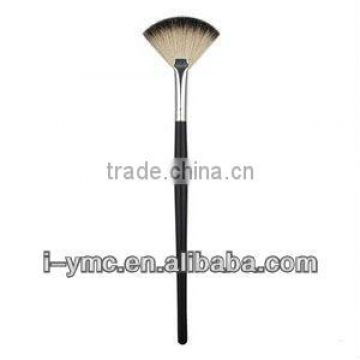 max makeup synthetic cosmetic fan brush free smples,makeup cosmetik brushes