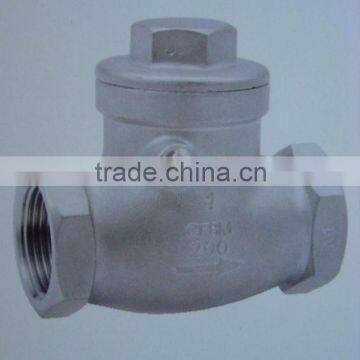 stainless steel and carbon steel ball check valve