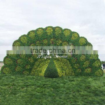 artificial green grass sculpture animal status for garde decoration