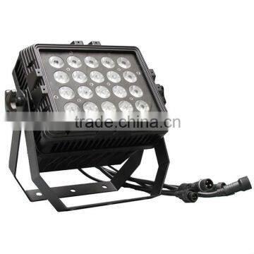 20pcs 18W RGBWAP 6 in 1 waterproof outdoor stage lighting