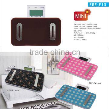 MINI Digital Body fat Scale - Measures Weight, Body Fat, Water, & Bone Mass, electronic scale