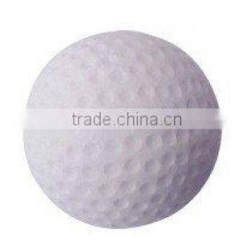 63mm rubber golf ball toys for children,high bounce rubber ball,natural white rubber golfball