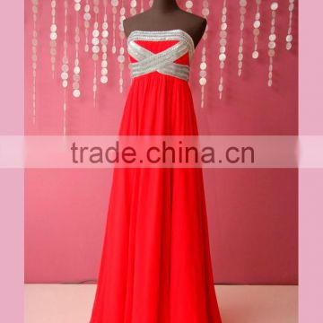 Online sale embellished prom dress with low back