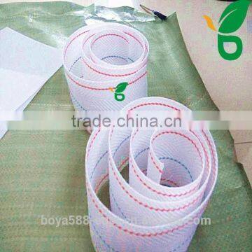 braided flat nylon material egg collection belt for chicken farm