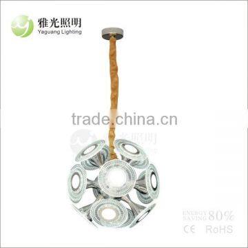 2016 new model Spherical LED acrylic chandelier