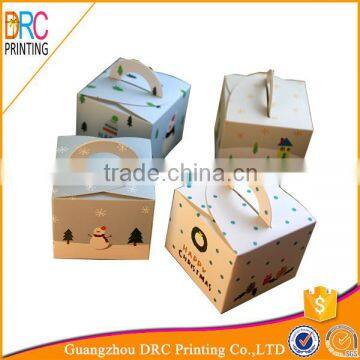 Custom Nice Design Cute Christmas Paper Cake Box photo-6