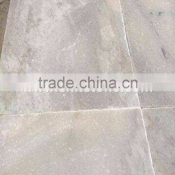 White Marble Leopard Tumbled Flooring Tiles From Turkey
