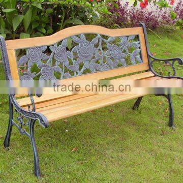 Rose Resin Back Park Bench JL-PB018P