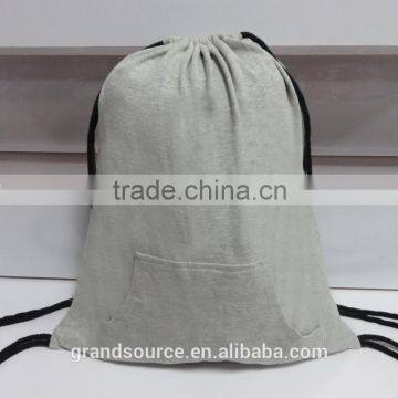 Clothing fabric drawstring bag Backpack