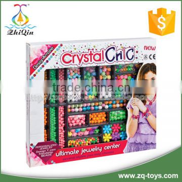 Children diy plastic beads play set