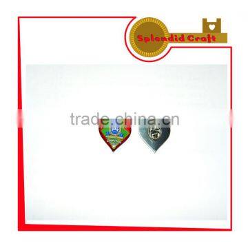 High quality custom heart shaped lapel pins