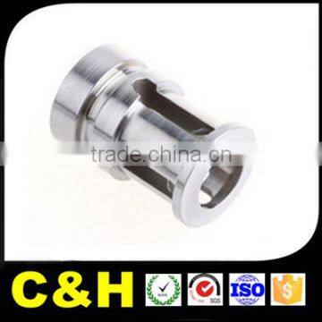 Customized Cnc Turned Lathe Anodized Sandblasting Aluminum Parts photo-3