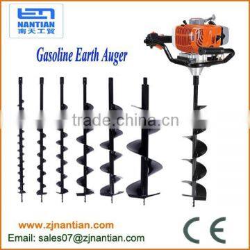 Gasoline Ground Drill Garden Tool Earth Auger For Digging Holes