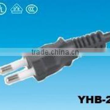 Brazil UCIEE power cable with Brazil power plug