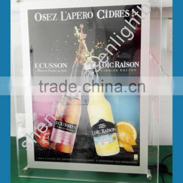 Transparent Acrylic LED Photo Frame A3