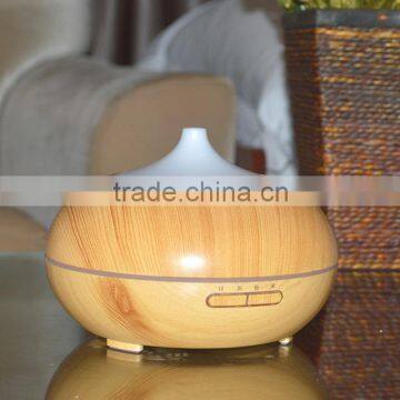 300ml Aroma Essential Oil Diffuser Wood Grain Ultrasonic Whisper Quite Humidifier photo-2
