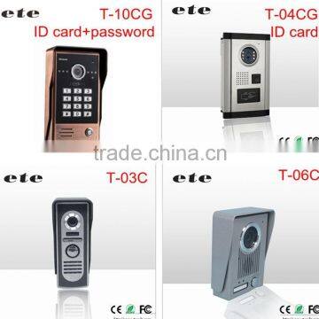 China ETE 10"tft-lcd 700tvline Video Door Phone Intercom Doorbell Video Surveillance Home Security Camera Monitor Night Vision photo-6