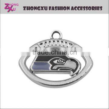 New Custom Popular Metal NFL American Football Team Seattle Seahawks Pendant Charms
