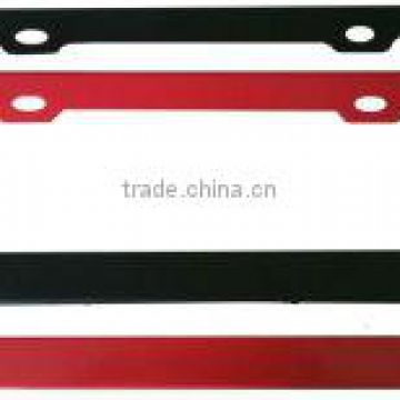 2-Hole Custom Full Color Iron License Plate Frame